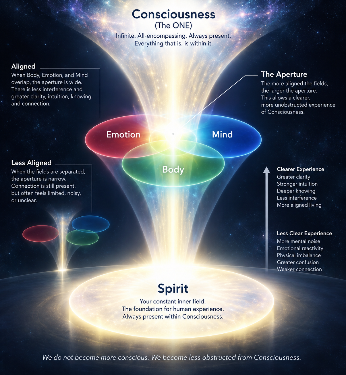 The Four Energy Fields and Consciousness